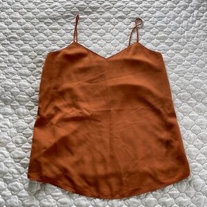 Scotch & Soda Maison Scotch Woven Front Jersey Back Camisole Size Small